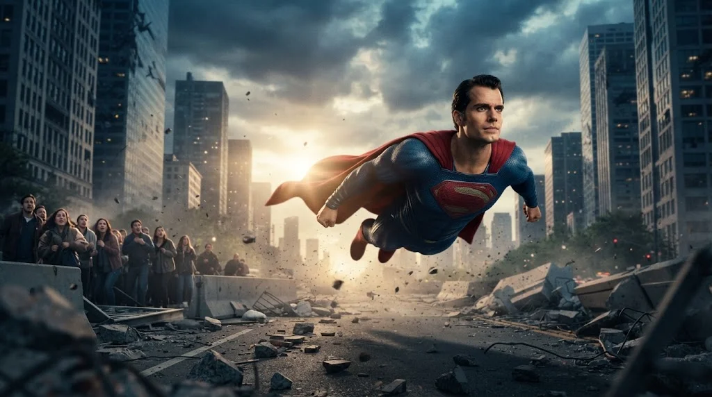 Superman and Lois Lane in James Gunn’s 2025 DC movie