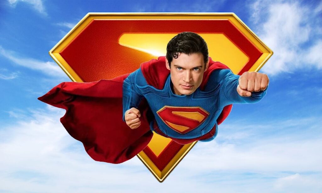Superman 2025 movie poster featured in a review article on CinePulse24