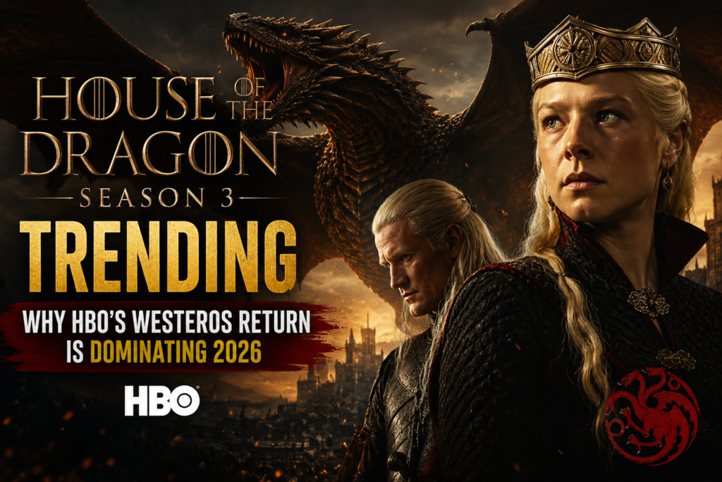 House of the Dragon Season 3 Trending with HBO’s 2026 return to Westeros