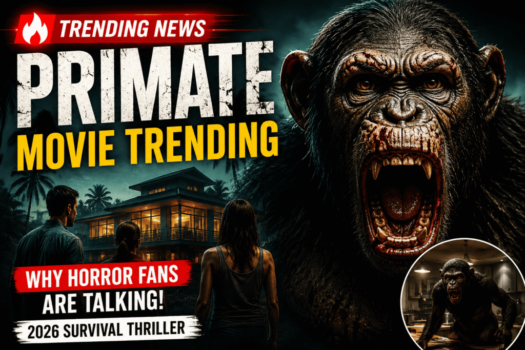 Primate movie trending among horror fans in 2026