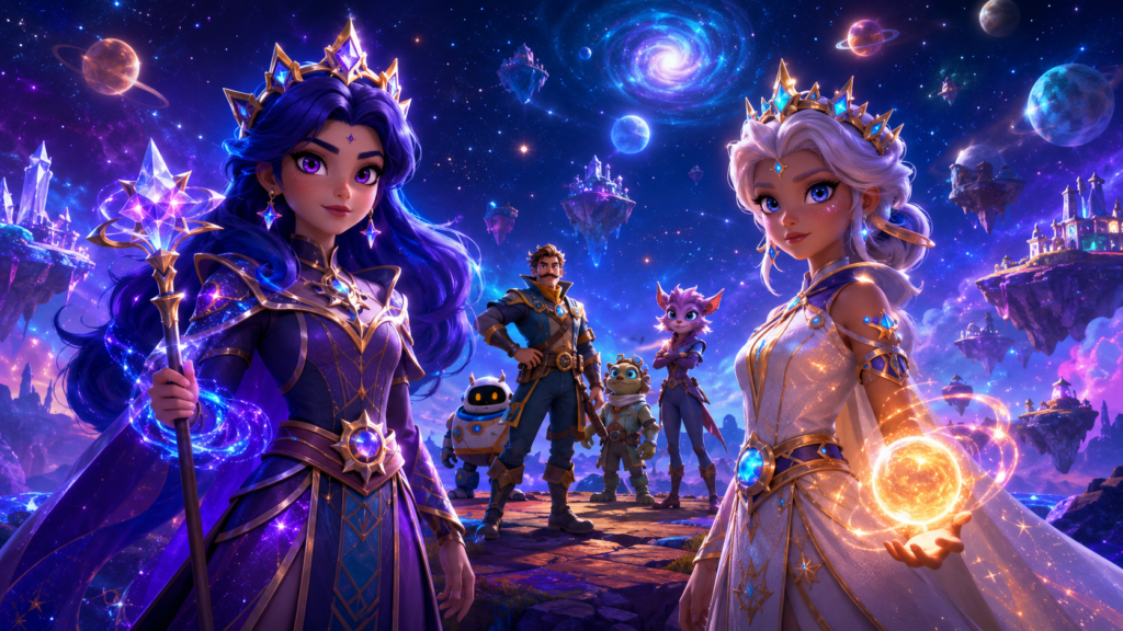 The Super Mario Galaxy Movie ending explained with a colorful cosmic world