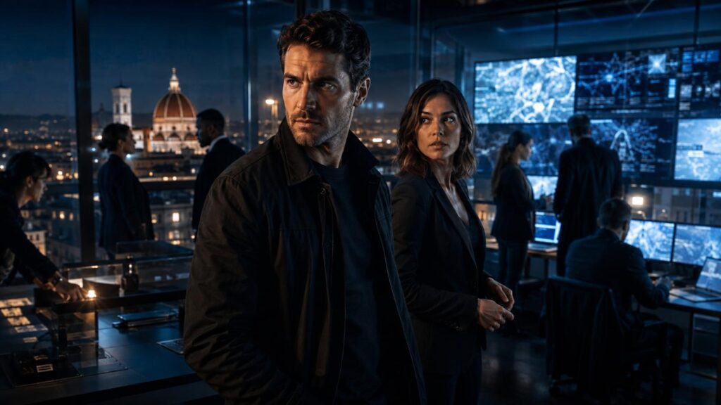 Mission Impossible 8 cast represented by an original team of international espionage agents inside a high-security operations center