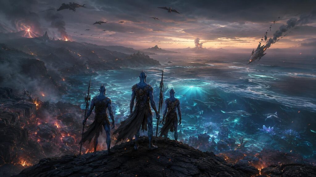 who dies in avatar fire and ash featured image showing an original fiery final conflict on a bioluminescent alien world