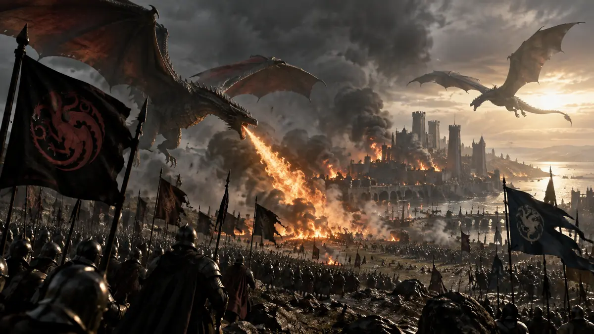 Batalla final en House of the Dragon Season 3