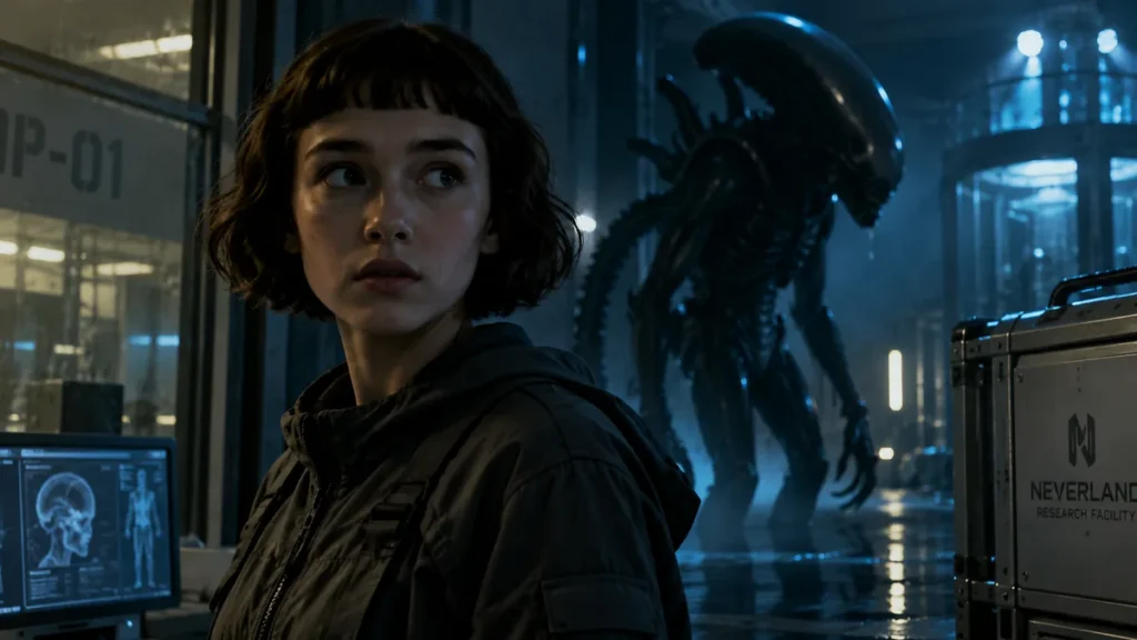 Alien Earth Episode 8 finale with Wendy and a Xenomorph
