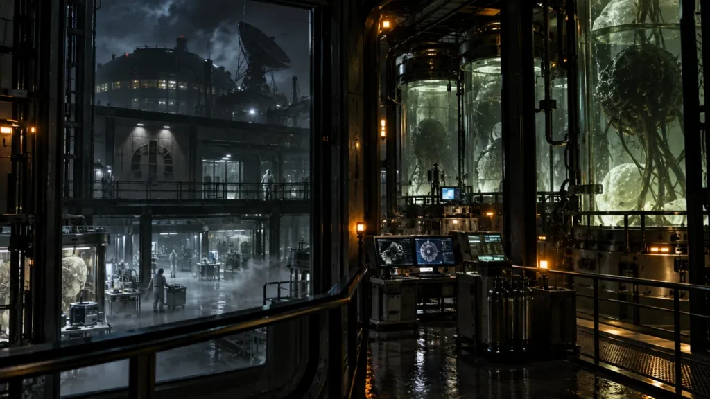 Alien Earth Season 2 futuristic research facility concept
