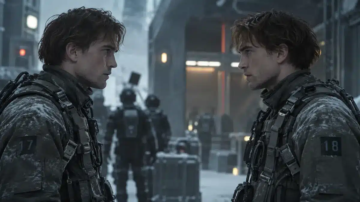 Mickey 17 ending explained with two duplicate space workers