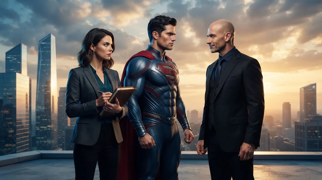 Cast of Superman 2025 with major characters