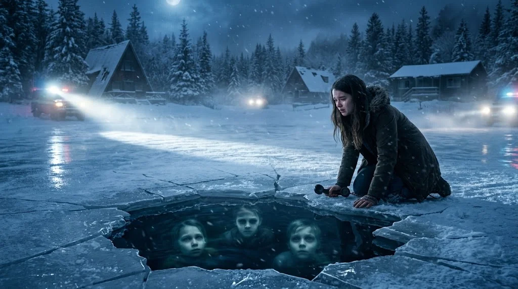 Black Phone 2 ending explained – Gwen discovers three ghostly boys beneath the frozen Alpine Lake.
 